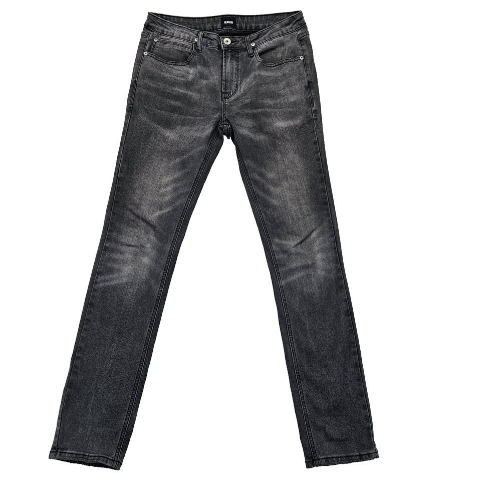 Hudson Jeans Size 18 Womens Skinny High Rise Dark Wash‎ Black Denim 5 Pockets